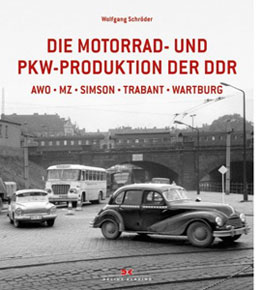 Buch Motorrad und PKW Produktion der DDR