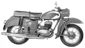 MZ Motorrad ES 300