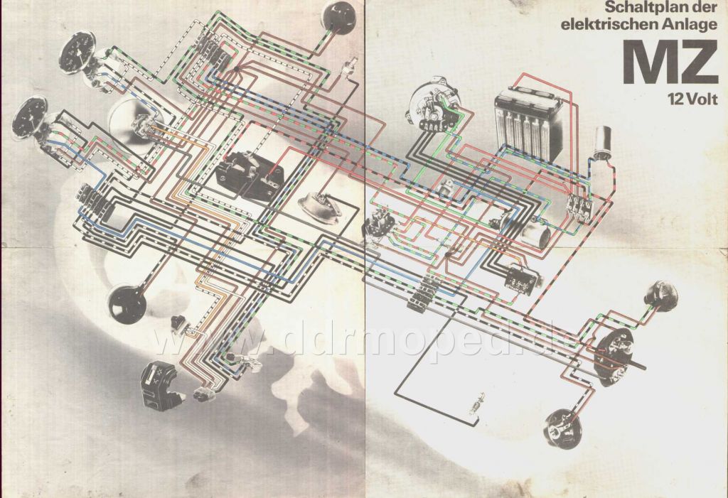 Mz Ts 150 Schaltplan - Wiring Diagram