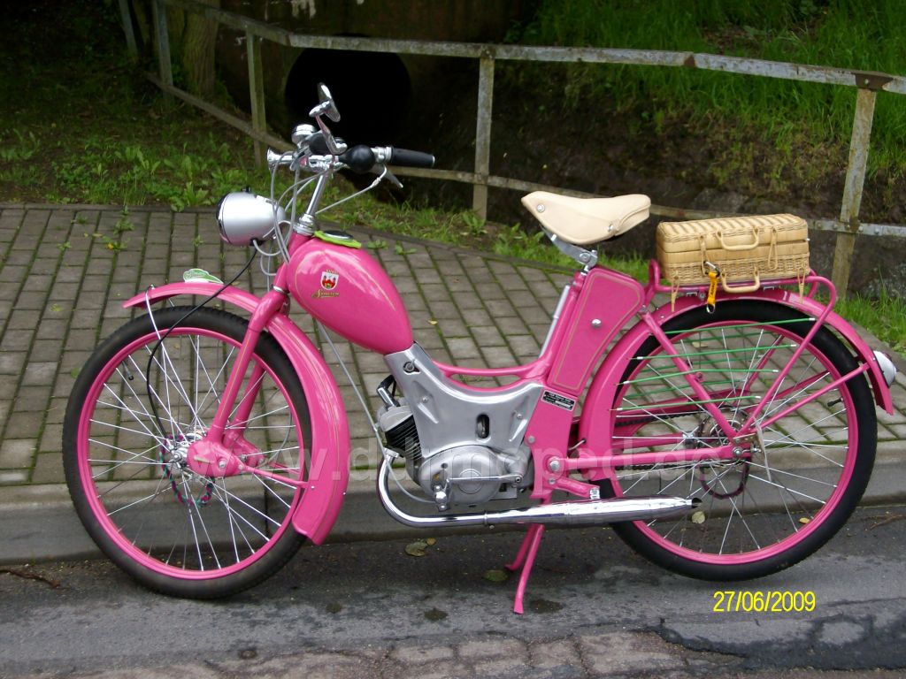pink mini bike