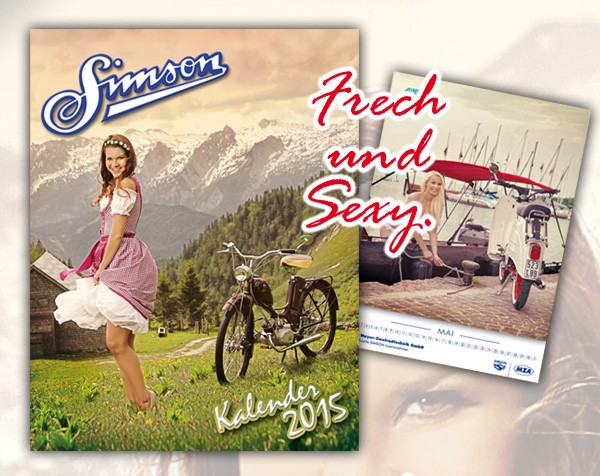 Simson EROTIK-KALENDER 2015 - Online Shop