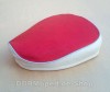 Sitzbezug rot / sandfarben - Keder grau - Simson KR50