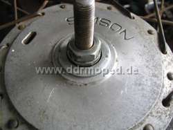 Radnabe Ausgangszustand