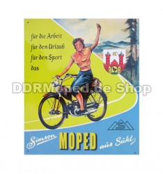 Blechschild 