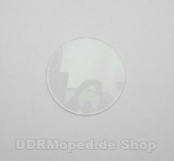Tachoglas rund (gewlbt) - Simson SR2, KR50, Spatz, KR51