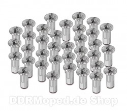 Satz Speichennippel M3 verchromt - SR1, SR2, KR50, SL1