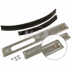 Scheuerleiste Set - rechts / links - verchromt - Schwalbe KR51