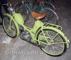 Moped SR1 Farbe lindgrn lackiert