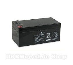 Batterie 12V 3,5 Ah (Vlies - wartungsfrei) - IFA MZ RT125, ES