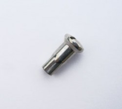 Speichennippel M3 - Messing vernickelt