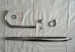 Komplette Auspuffanlage fr Simson SR2E und Spatz