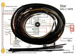 Kabelbaum-Set 12V Vape Zndung - Simson Star SR4-2