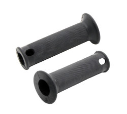 Set Griffgummis (mit Rndelprofil) schwarz - Simson Vogelserie