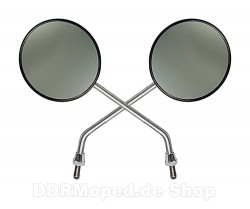 Set: 2 x Rckblickspiegel 100mm Muschelform - KR51/2, S50, S51, SR50, SR80
