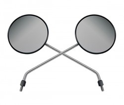 Set: 2 x Rckblickspiegel M8 120mm Spiegelarm Chrom - S50, S51, S70, SR50, SR80, KR51/2