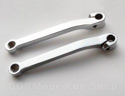 Satz Pedalarme verchromt fr Simson SR1