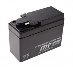 Batterie 12V 2,3 Ah (Vlies - wartungsfrei) - Spatz, Star, Sperber, Habicht