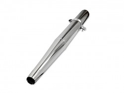 Tuning Auspufftopf 32mm verchromt - Mokick + Roller