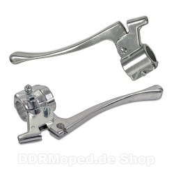 Kupplungshebel + Handbremshebel mit Armatur fr MZ ES, ETS, TS, IWL Troll, RT125/3