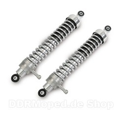 Set Federbeine Enduro - 353mm - 2-fach verstellbar - mit Chromzierkappe - S51E, S51C, S70E