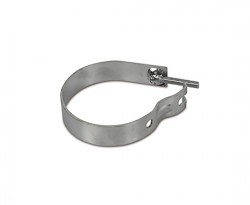 Halteschelle mit Gewindebolzen fr Auspufftopf - Simson Star SR4-2