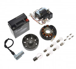 Umrstsatz Vape - 12V 35/35W (mit Batterie, Kugellampen) - Simson SR50, SR80
