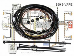 Kabelbaum Set fr Simson S50B - 12V VAPE