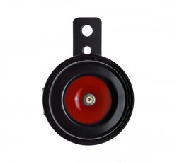 Hupe 12V 65mm schwarz / rot - S50, S51, S70, SR50, SR80