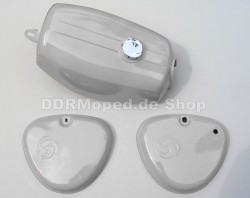 Set - Tank und Seitendeckel S51, S70 (grundiert)