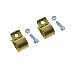 Set Klemmschellen gelbverzinkt fr runde Blinker - S50, S51, S70, SR50, SR80