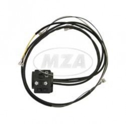 Schalterkombination 8626.19/3 mit Lichthupe + Kabel - Enduro-Hochlenker - S51E, S70E