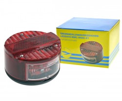 Rcklicht komplett 120mm mit Kennzeichenleuchte - S51, S70, KR51/2