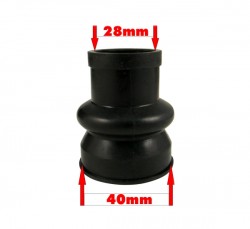 Ansauggummi von 28mm auf 40mm - fr Tuning-Luftfilterkasten