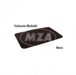 Farbmuster auf Blech Leifalit (Premium) maron