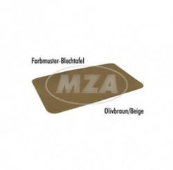 Farbmuster auf Blech Leifalit (Premium) beige