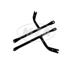 Set Obergurtsttzstreben rechts + links - schwarz Pulverbeschichtet - S50, S51, S53, S70, S83 - B, C Straenausfhrung,