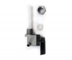 OMG Benzinhahn M12x1 mit Schlauchanschluss links