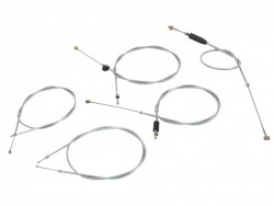 Bowdenzugsatz 5-teilig grau - MZ ES125, ES150