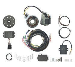 Lichtmaschine + Zndanlage 12V 150W komplett mit Kabelbaum - AWO 425 Sport