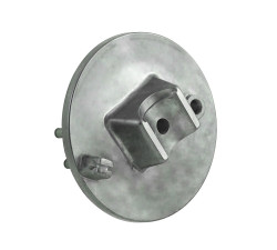 Bremsschild vorn mit Bolzen - Simson S50, S51, SR50, SR80
