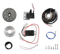 Elektronische Zndung + Lichtmaschine 12V 100W - Simson Schwalbe KR51, KR51/1, Star SR4-2 mit Kurbelwelle Konus 1:10
