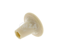 Seilzugknopf M6 beige - fr Tupfer oder Starter - Simson KR50, KR51