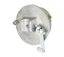 Bremsschild vorn komplett vormontiert mit Bremsbacken - Simson S50, S51, S70, S53, S83, SR50, SR80