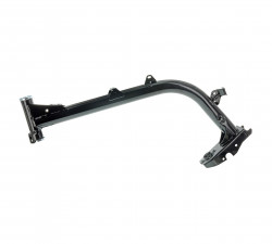 Rahmen mit Rahmenlaufringen - ohne Knotenblech fr Unterzugstreben - grundiert, schwarz pulverbeschichtet - S50, S51, S5