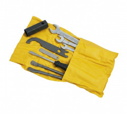 Werkzeugsatz (10-teilig, original Look) mit Tasche gelb f�r Moped und Motorrad