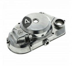Kupplungsdeckel 4-Gang poliert DZM f�r Motor M500 / M700
