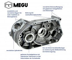 Qualit�tsmerkmale Motorgeh�use Simson M500 82000-00-93-01