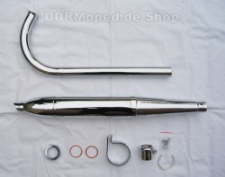 Komplette Auspuffanlage fr Simson SR2 und SR2E