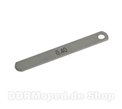 Abstandslehre 0,4 - Simson - Zndkerze, Unterbrecherkontakt
