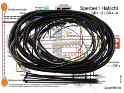 Kabelbaum Set - Simson Sperber, Habicht